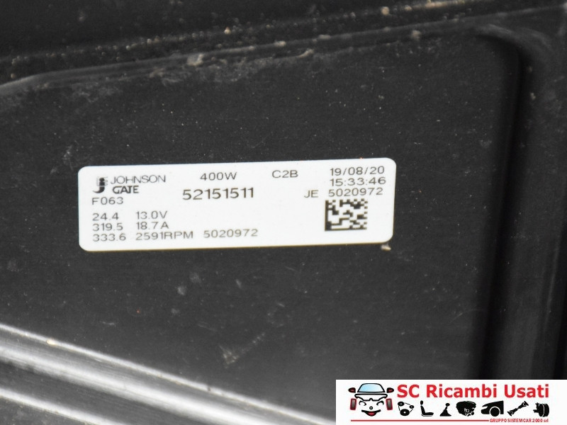 MUSATA COMPLETA + KIT RADIATORI + KIT AIRBAG JEEP Compass Serie (16>)