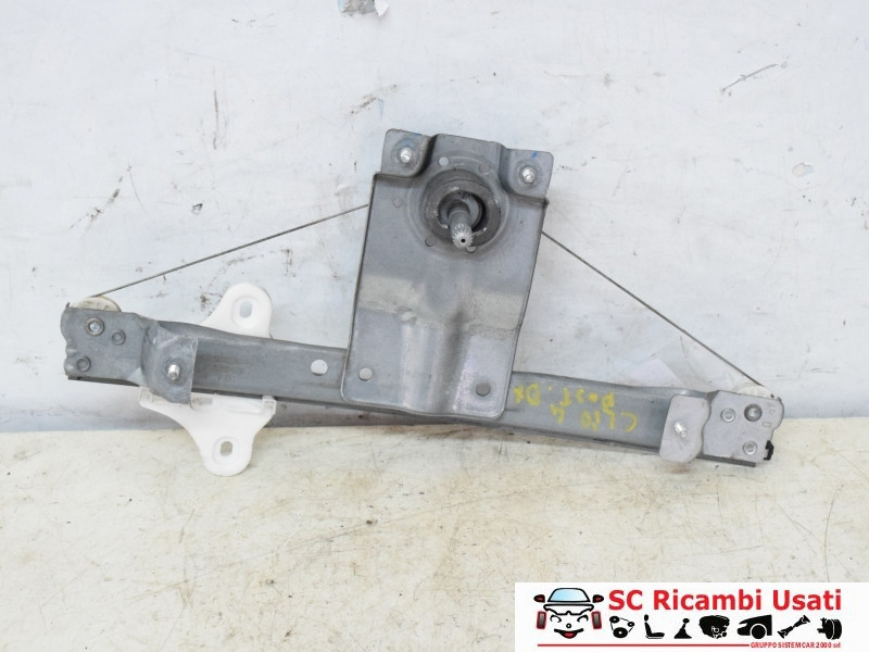 MECCANISMO ALZAVETRO POST. DX RENAULT Clio Serie IV 807205569R (12>19)