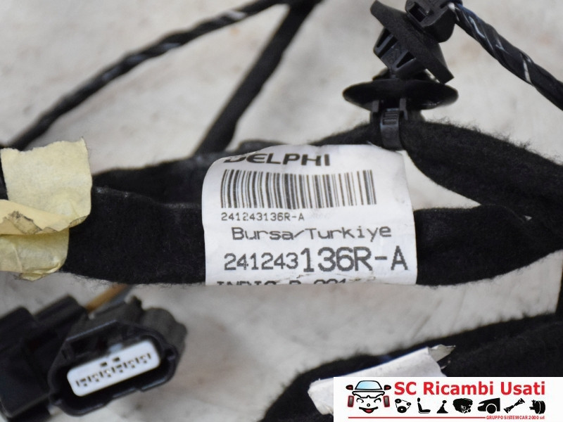 CABLAGGIO PORTA ANTERIORE DESTRA RENAULT Clio Serie IV 241243136R (12>19)