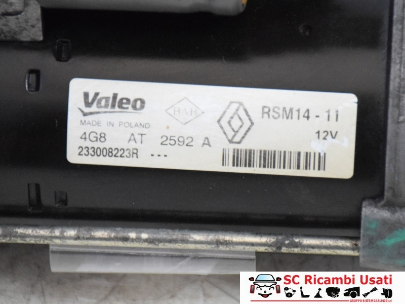 233008223R MOTORINO D' AVVIAMENTO RENAULT Clio Serie IV diesel