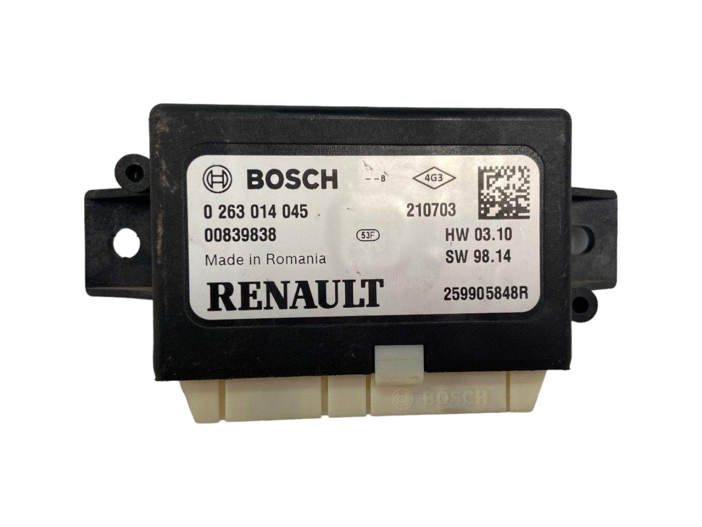 CENTRALINA SENSORI DI PARCHEGGIO RENAULT Clio Serie IV 259905848R (12>19)