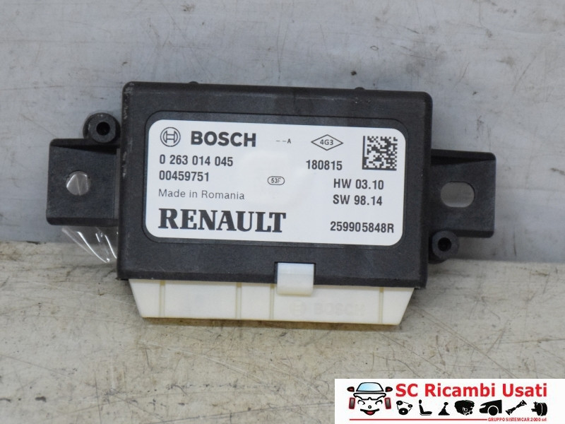 CENTRALINA SENSORI DI PARCHEGGIO RENAULT Clio Serie IV 259905848R (12>19)