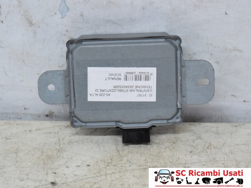 293A03329R 293A03329R CENTRALINA STABILIZZATORE DI TENSIONE RENAULT Scenic Serie diesel