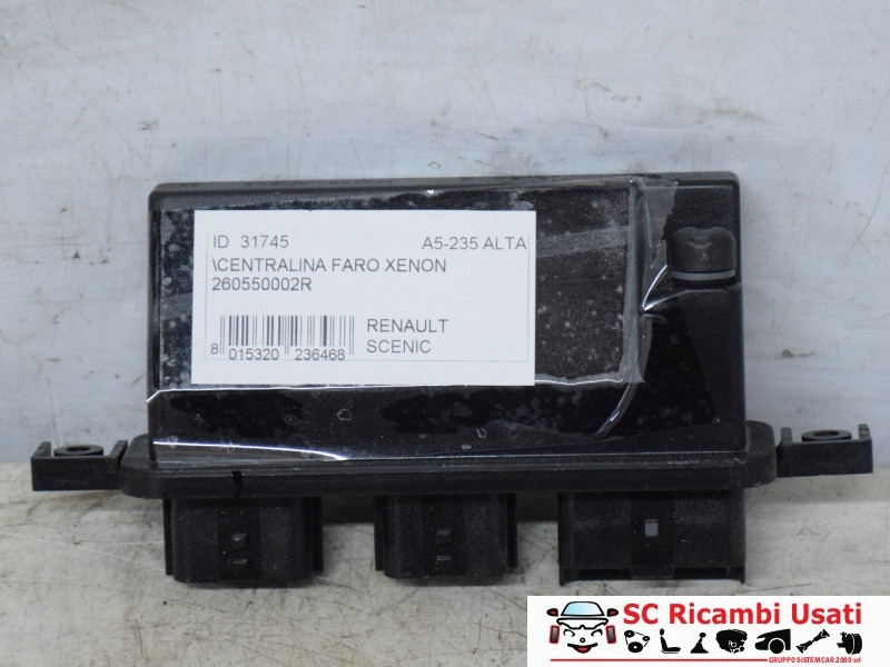 CENTRALINA XENON RENAULT Scenic Serie 260550002R (09>16)