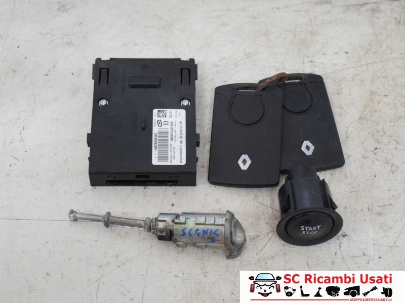 285909828R BLOCCHETTO ACCENSIONE CON CHIAVE PIU RENAULT Scenic Serie diesel