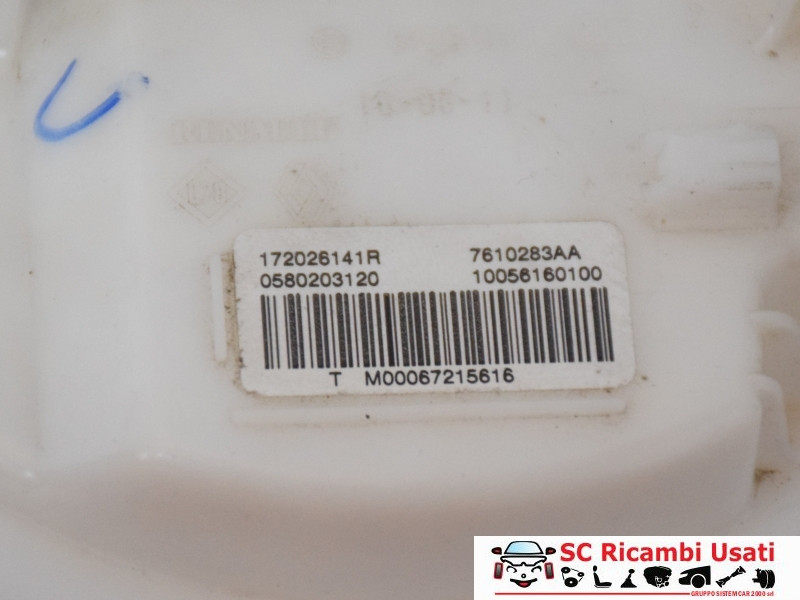 172026141R 172026141R GALLEGGIANTE SERBATOIO RENAULT Scenic Serie diesel