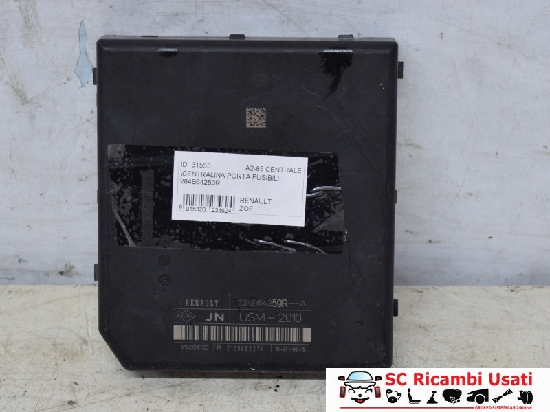 284B64259R 284B64259R CENTRALINA PORTA FUSIBILI RENAULT ZOE Serie elettrica