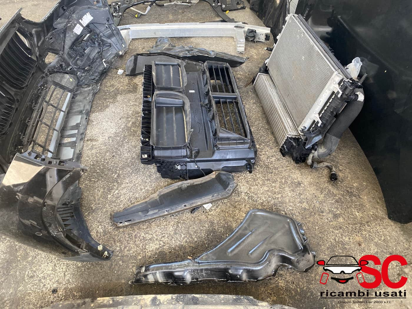 MUSATA COMPLETA + KIT RADIATORI + KIT AIRBAG BMW X1 Serie (F48) (15>)