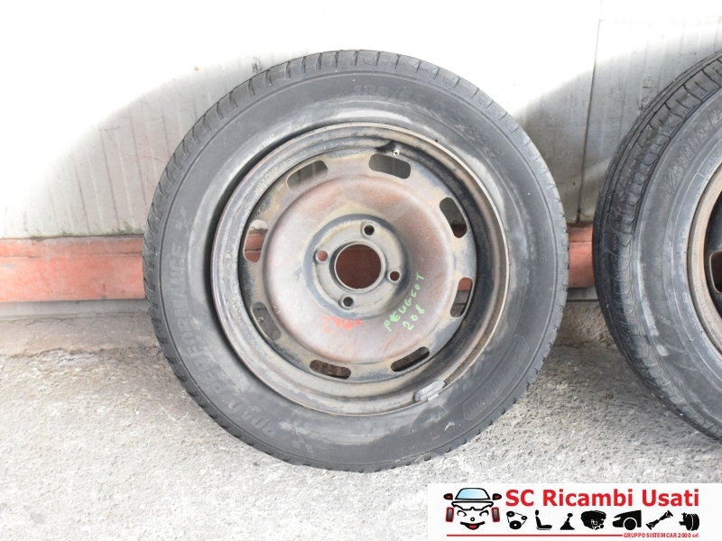 Cerchi In Ferro Peugeot 208 - 28667 Cerchi In Ferro Peugeot 208 - 28667