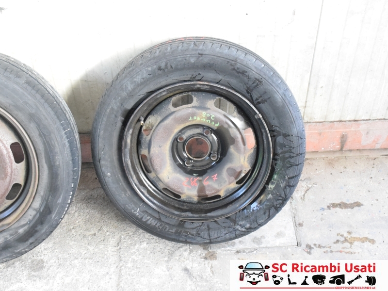 Cerchi In Ferro Peugeot 208 - 28667 Cerchi In Ferro Peugeot 208 - 28667