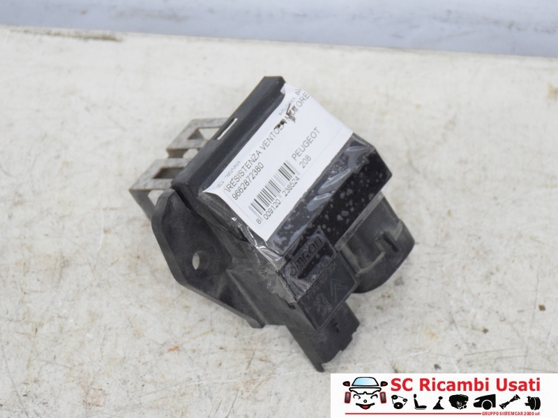 Resistenza Ventola Motore Peugeot 208 9662872380 - 30167