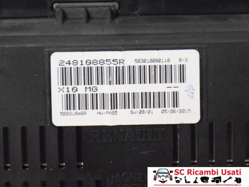 Quadro Strumenti Renault Zoe 248108855R - 31660 Quadro Strumenti Renault Zoe 248108855R - 31660