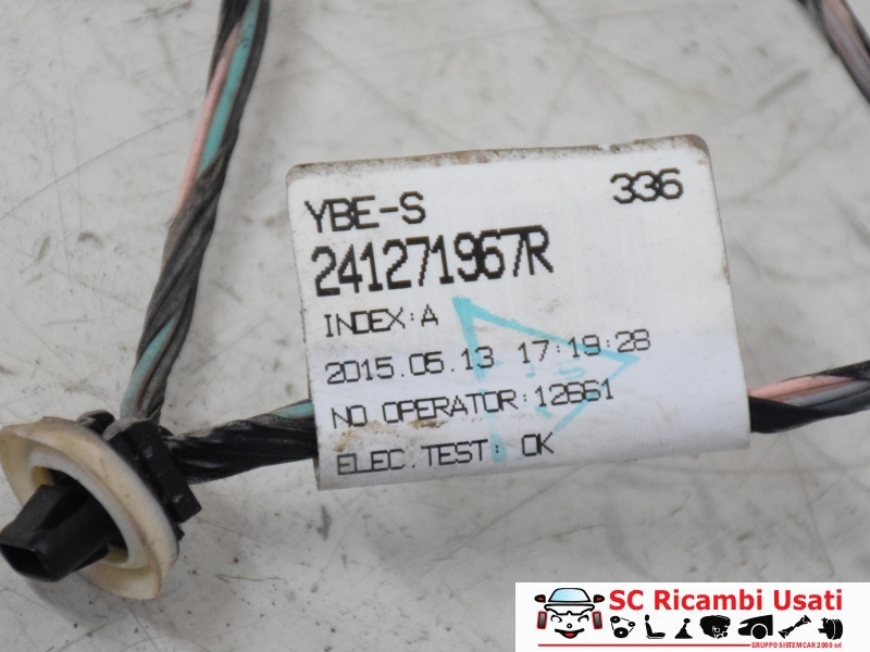 Cablaggio Porta Posteriore Sinistra Renault Zoe 241271967R - 31675