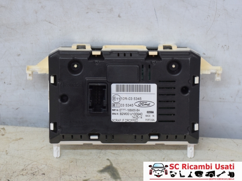 Display Ford Fiesta Mk6 ET7T18B955BA 2017880 - 33482