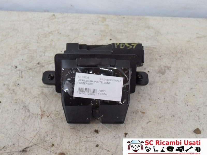 Serratura Portellone Ford Fiesta - 33538 Serratura Portellone Ford Fiesta - 33538