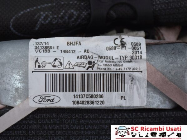 Airbag Tendina Laterale Sinistra Ford Fiesta Mk6 C1BB14B412AC