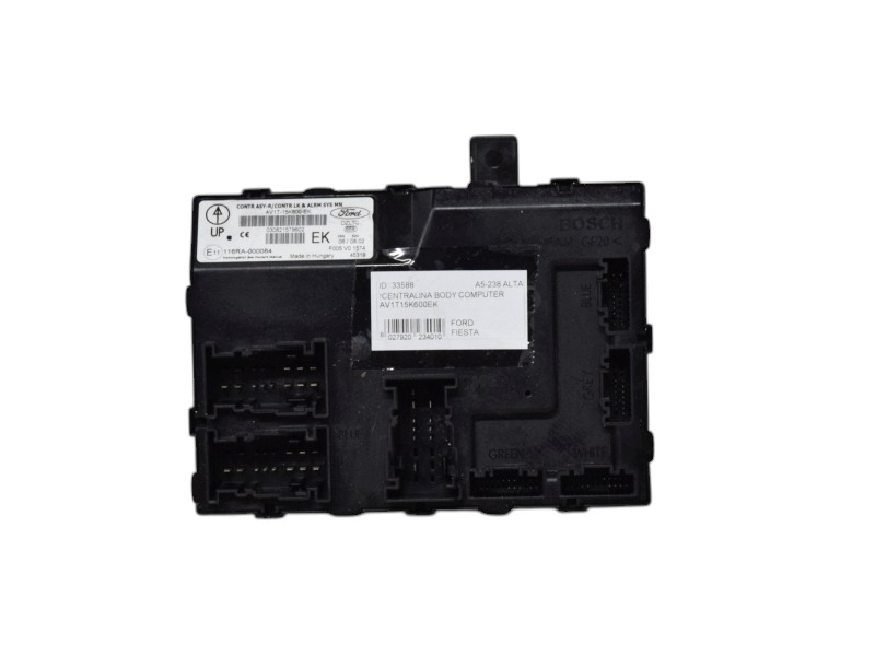 Body Computer Ford Fiesta DA6A12A650MB 0281031431 - 33588