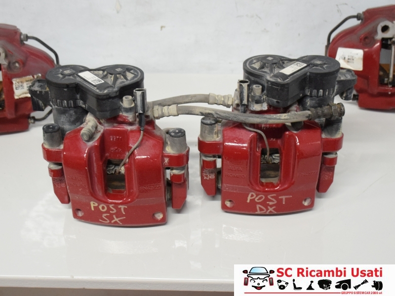 Pinze Freni Ant E Post Alfa Romeo Stelvio 2.2 50551350 50551354 50553651 50553642 - 33941 Pinze Freni Ant E Post Alfa Romeo Stelvio 2.2 50551350 50551354 50553651 50553642 - 33941