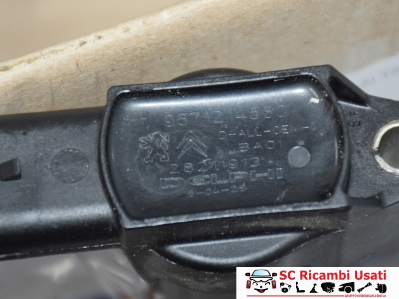 Bobina Accensione Peugeot 208 1.2 Benzina 9671214580 - 34026
