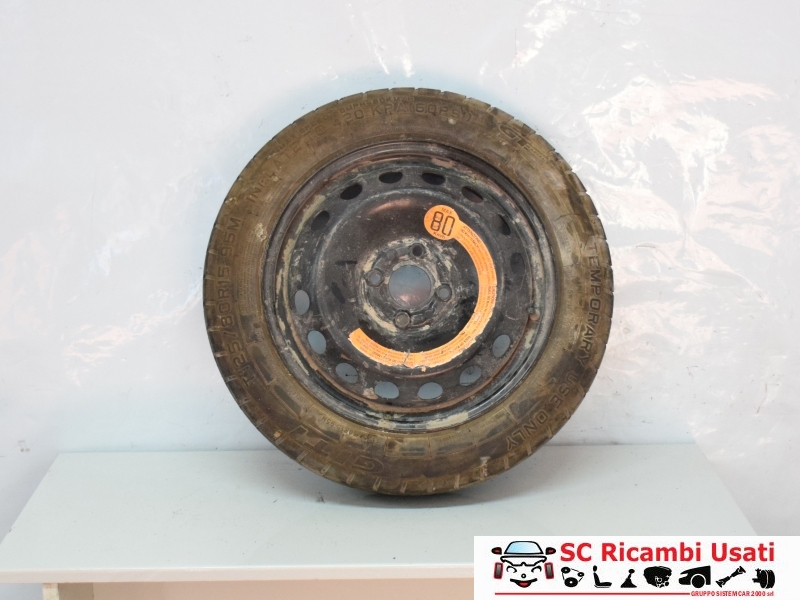 Ruota Di Scorta R15 Fiat Panda  - 34726