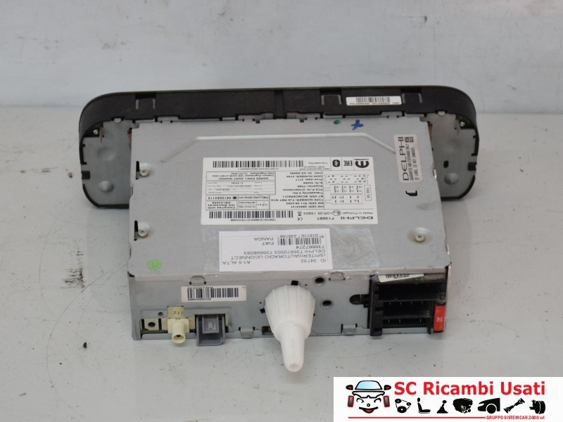 Autoradio Uconnect Fiat New Panda 735670503 - 34732