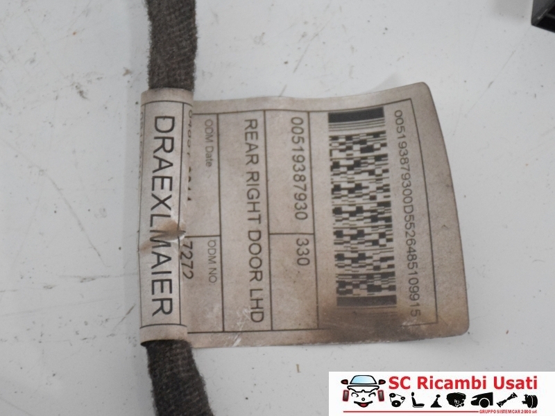 Cablaggio Porta Posteriore Destra Fiat 500l 51938793