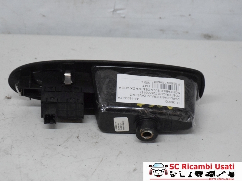 Pulsantiera Alzavetro Posteriore Fiat 500l 735555157