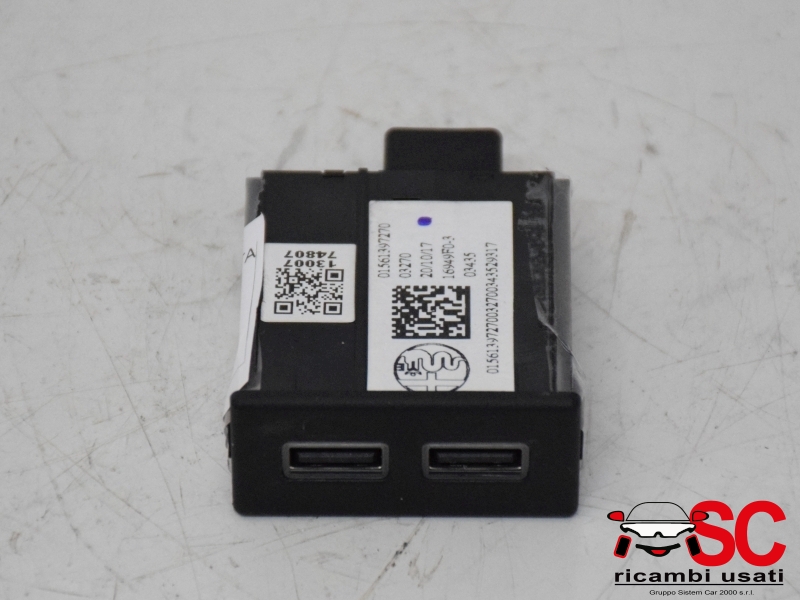 Prese Usb Tunnel Centrale Alfa Romeo Stelvio 156139727 Prese Usb Tunnel Centrale Alfa Romeo Stelvio 156139727