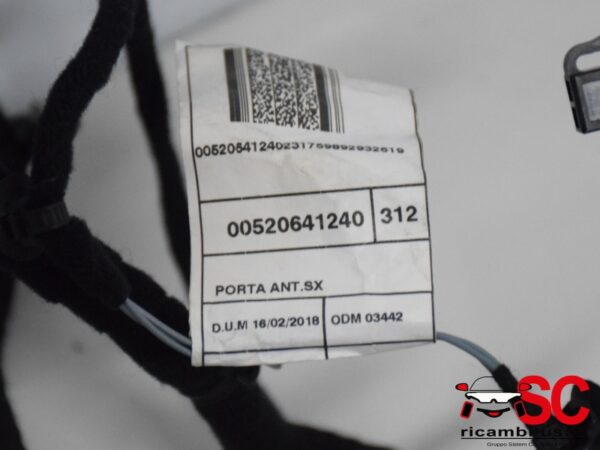 Cablaggio Impianto Porta Sinistra Fiat 500 52064124