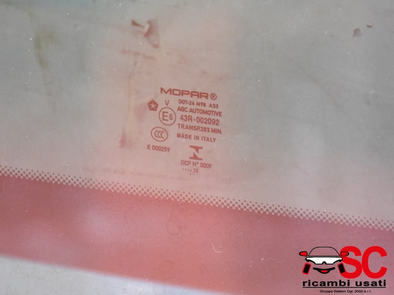 Vetro Tetto Apribile Jeep Renegade 77361075 Vetro Tetto Apribile Jeep Renegade 77361075