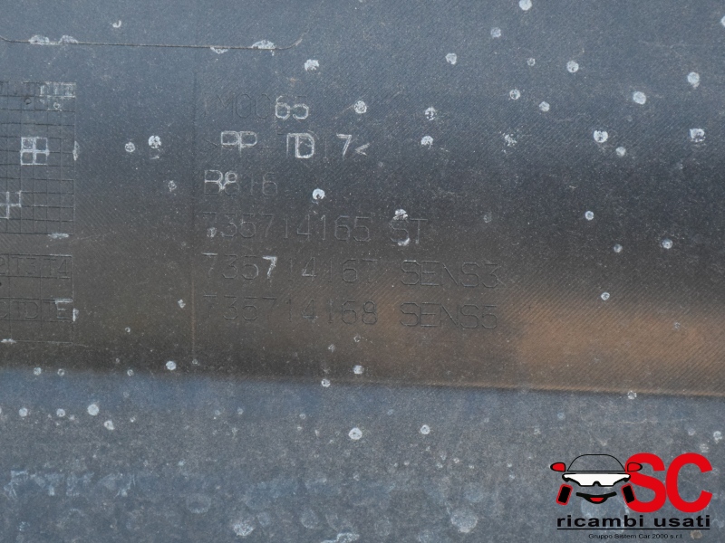 Paraurti Posteriore Fiat 500 Elettrica 735714165 Paraurti Posteriore Fiat 500 Elettrica 735714165