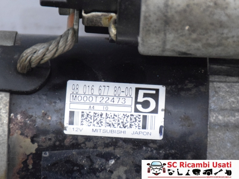 9801667780 9801667780 MOTORINO D' AVVIAMENTO PEUGEOT 208 Serie diesel
