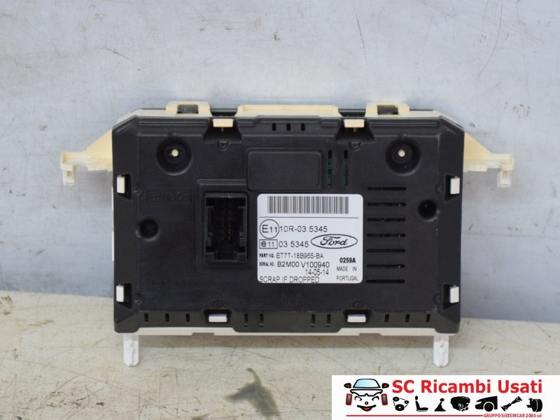 DISPLAY FORD Fiesta 6° Serie ET7T18B955BA (08>17)