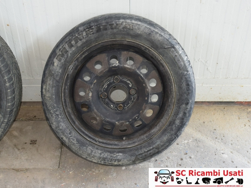 CERCHI IN FERRO FORD Fiesta 6&deg; Serie (08>17)
