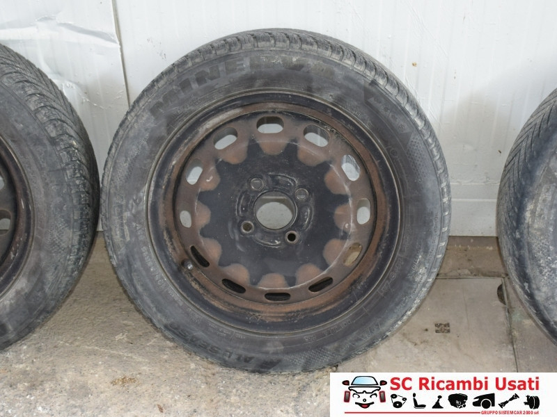 CERCHI IN FERRO FORD Fiesta 6&deg; Serie (08>17)