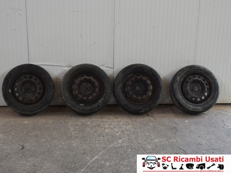 CERCHI IN FERRO FORD Fiesta 6&deg; Serie (08>17)