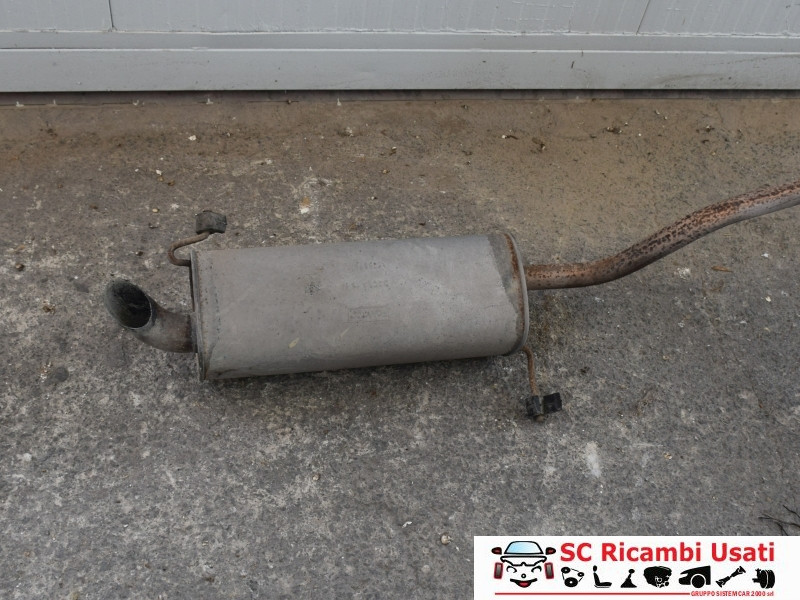 MARMITTA COMPLETA DI TERMINALE SCARICO FORD Fiesta 6&deg; Serie (08>17)