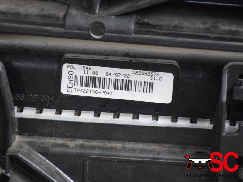 MUSATA COMPLETA + KIT RADIATORI + KIT AIRBAG FIAT Panda 3° Serie 52209267 (12>)