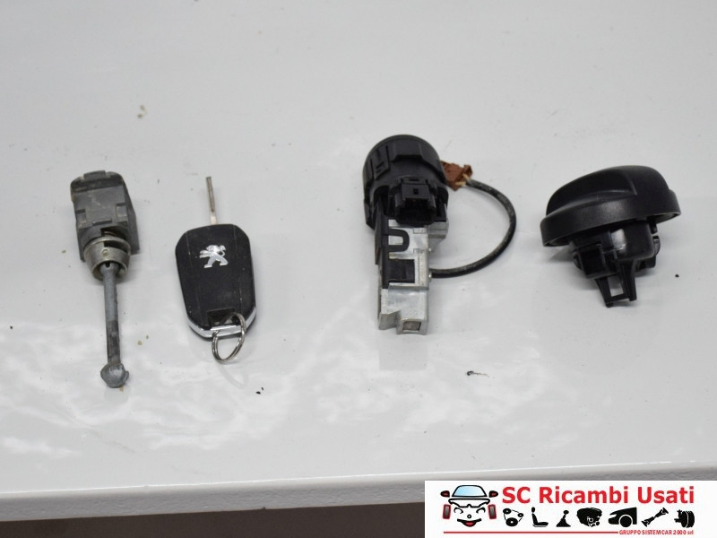 9673257480 BLOCCHETTO ACCENSIONE CON CHIAVE PIU PEUGEOT 208 Serie diesel
