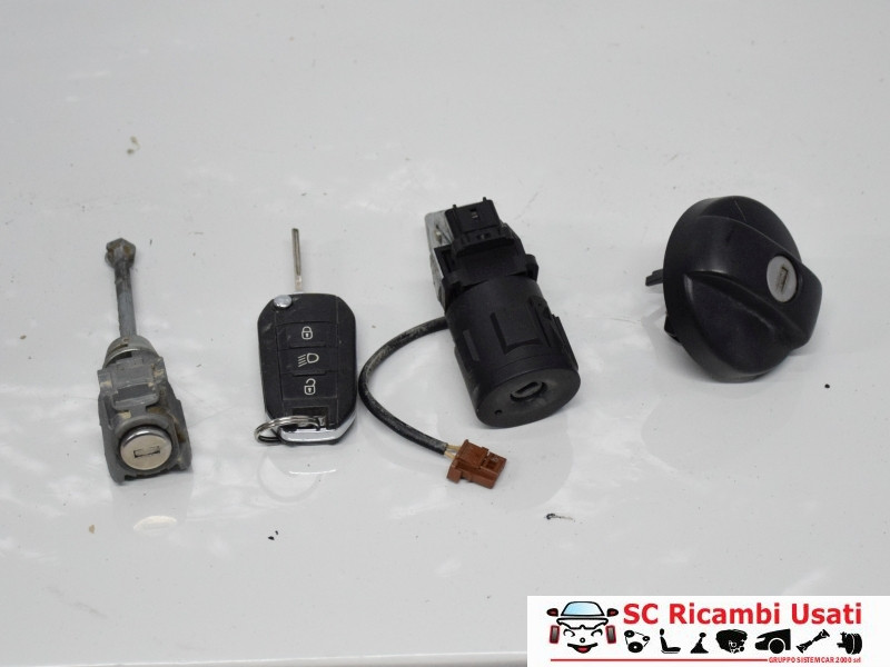 9673257480 BLOCCHETTO ACCENSIONE CON CHIAVE PIU PEUGEOT 208 Serie diesel