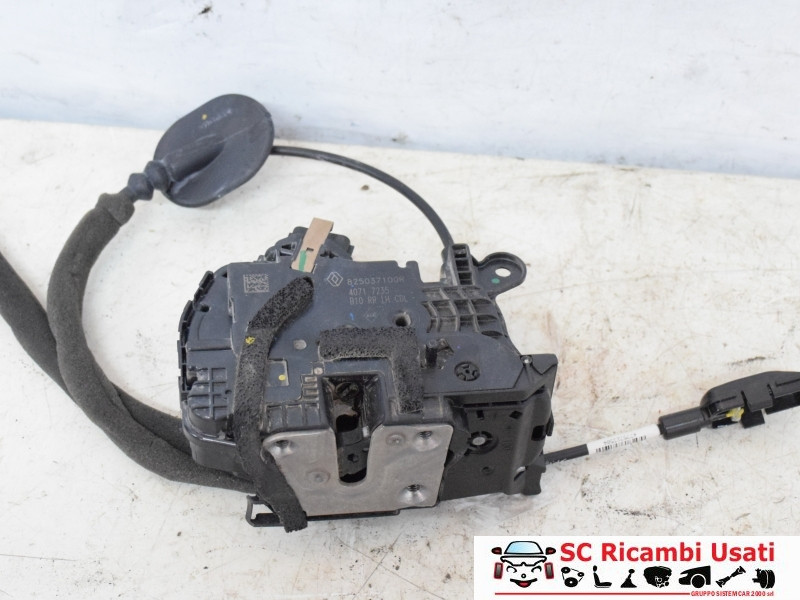 SERRATURA POSTERIORE SINISTRA RENAULT ZOE Serie 825037100R (13>18)