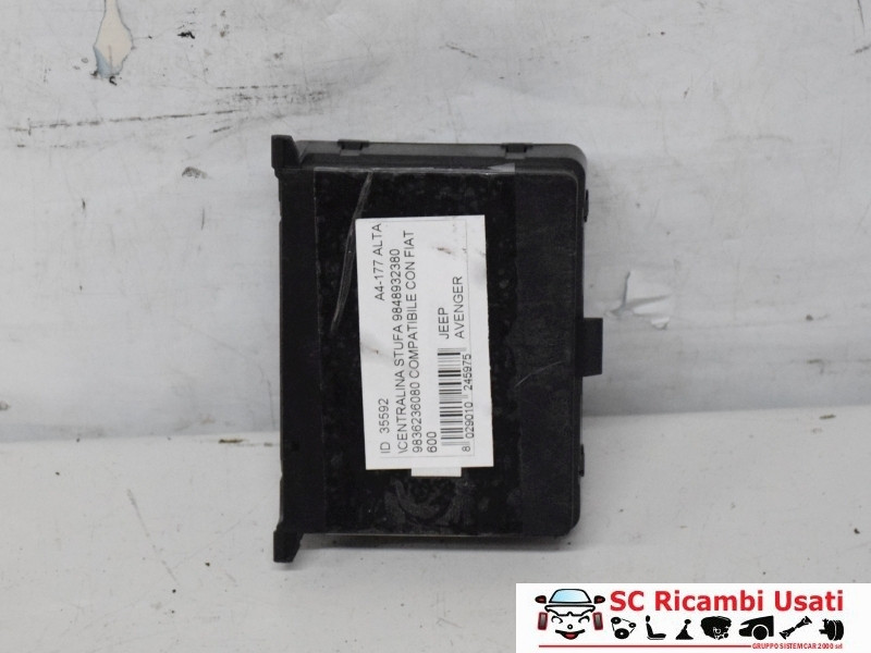 9848932380 9848932380 CENTRALINA ARIA CONDIZIONATA JEEP Avenger Serie diesel