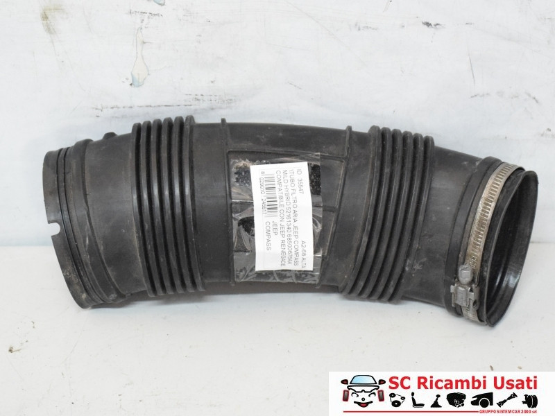 52161340 52161340 TUBO ASPIRAZIONE FILTRO ARIA JEEP Compass Serie diesel