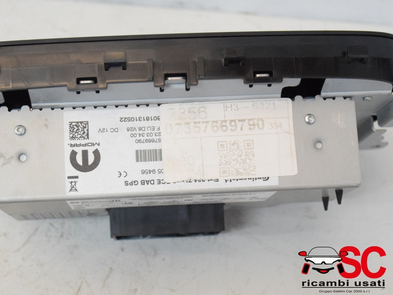 AUTORADIO FIAT 500 X Serie 735766979 (15>)