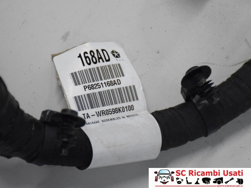 68251168AD CABLAGGIO SENSORI DI PARCHEGGIO POSTERIORI JEEP Compass Serie diesel