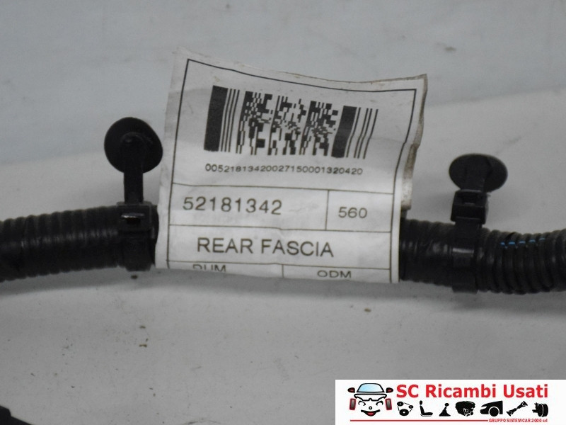 52181342 52181342 CABLAGGIO SENSORI DI PARCHEGGIO POSTERIORI JEEP Compass Serie diesel