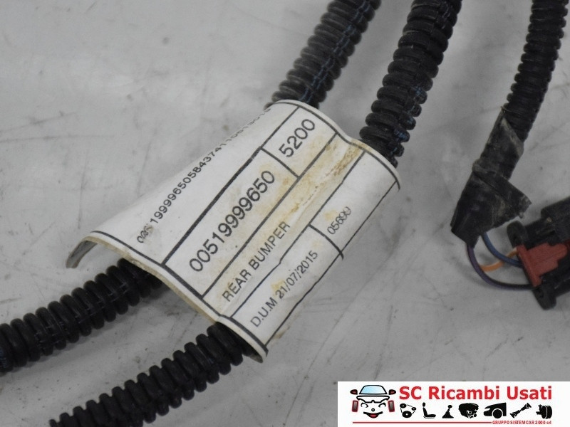 51999965 51999965 CABLAGGIO SENSORI DI PARCHEGGIO POSTERIORI JEEP Renegade Serie diesel
