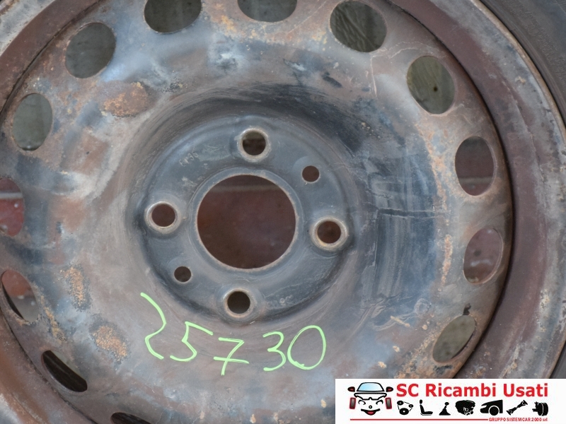 Cerchi In Ferro 14 Fiat Punto 188 46745113 - 25730 Cerchi In Ferro 14 Fiat Punto 188 46745113 - 25730