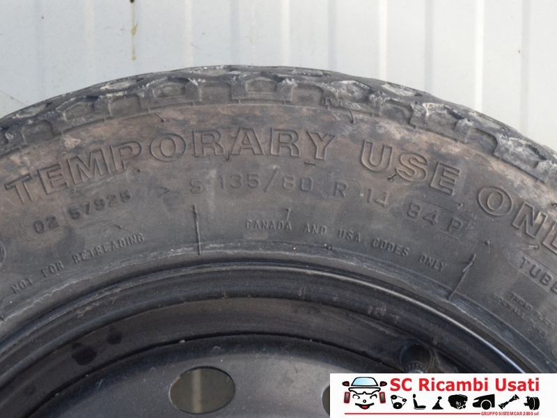 Ruotino Di Scorta Fiat Punto 188 R14 52102666 - 25731