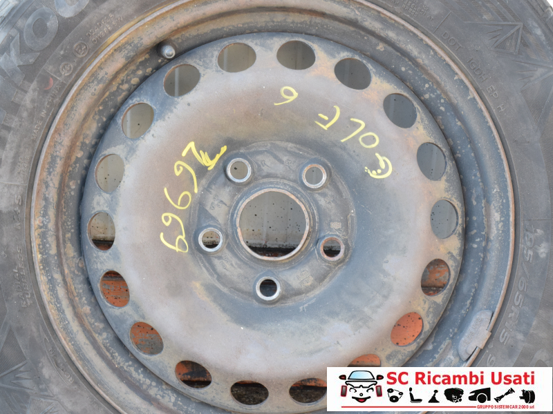 Cerchi In Ferro 15 Volkswagen Golf 6  - 26969